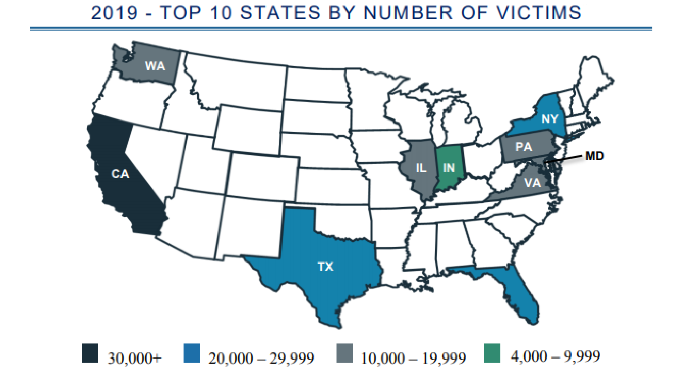 FBI Fraud By State